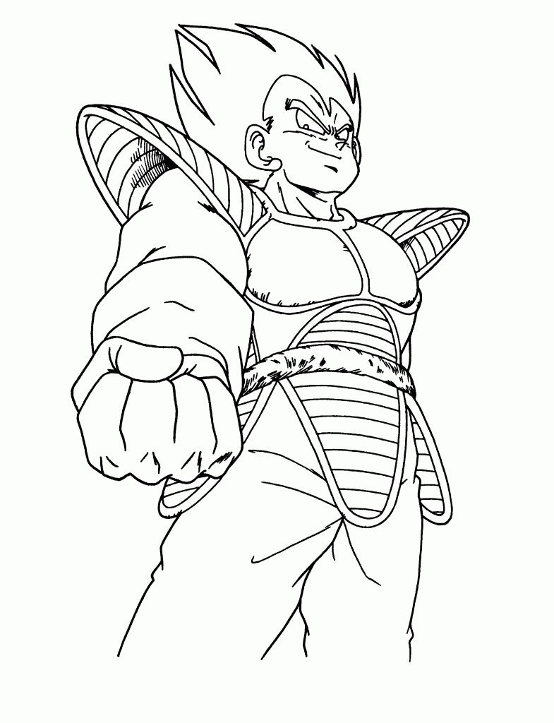 Dragon Ball GT Coloring Page