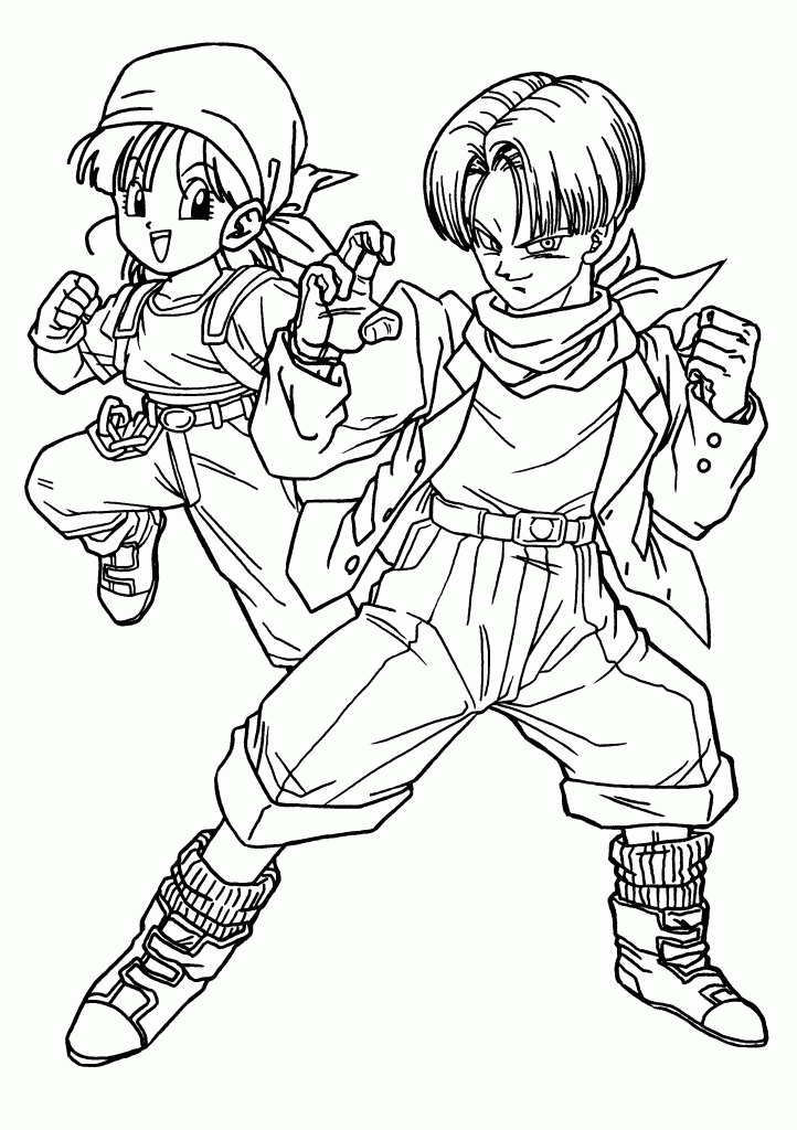 Dragon Ball GT Coloring Pages