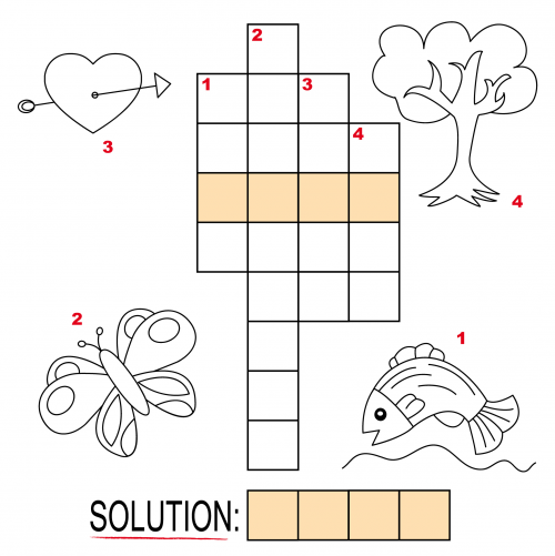 Easy Crossword Puzzles for Kids