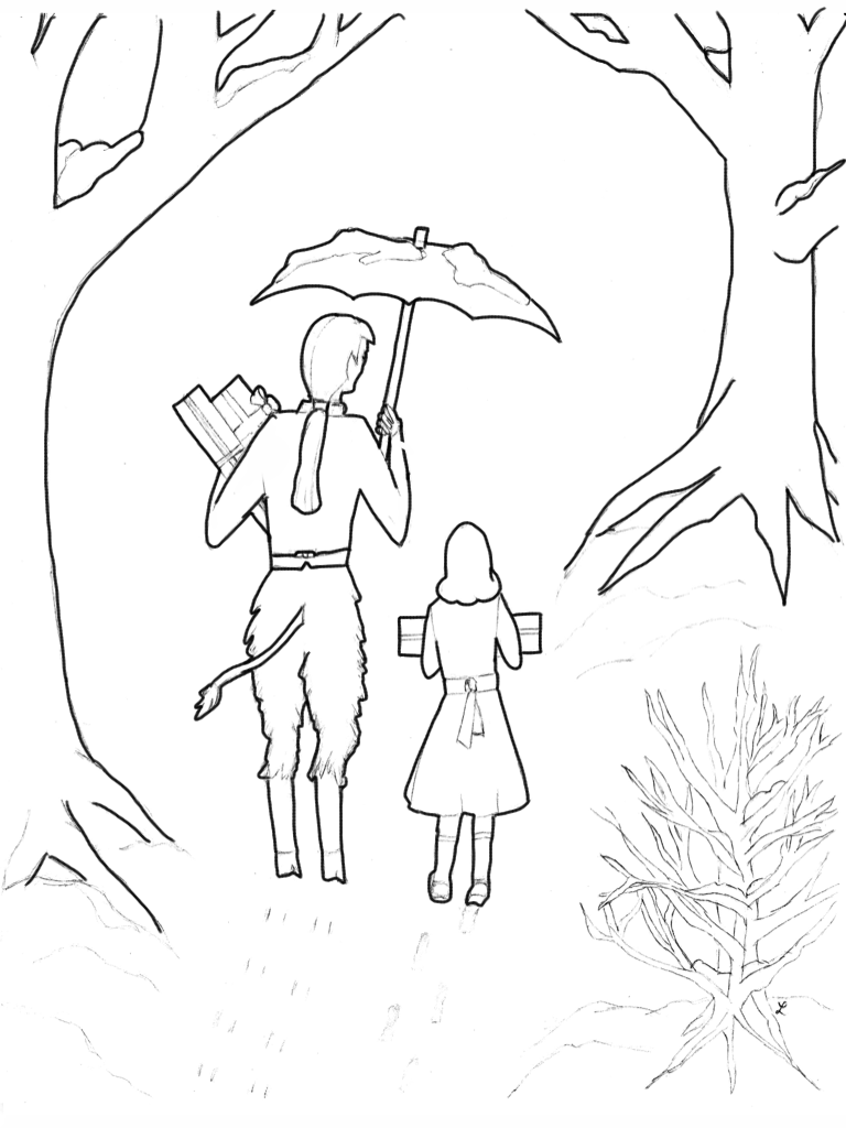 Easy Narnia Coloring Pages