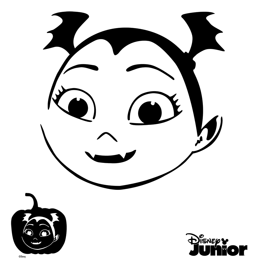 Easy Vampirina Coloring Pages