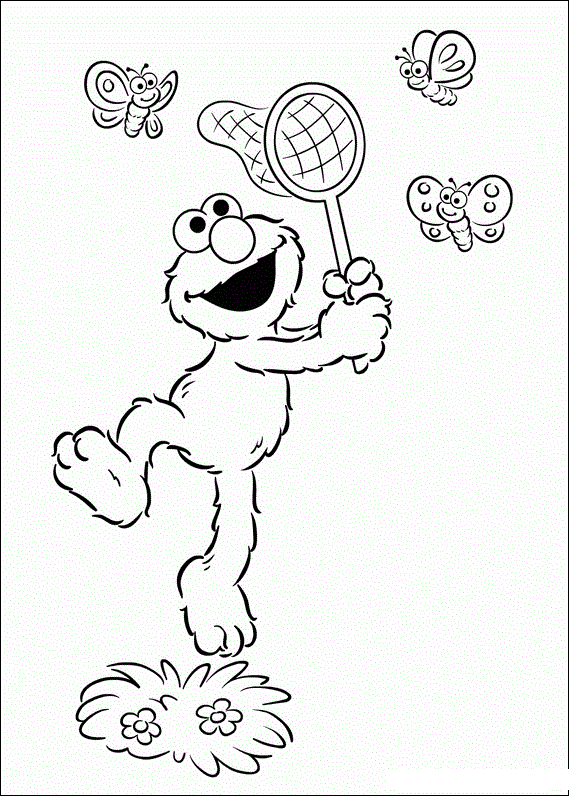 Elmo Coloring Pages Free Printable