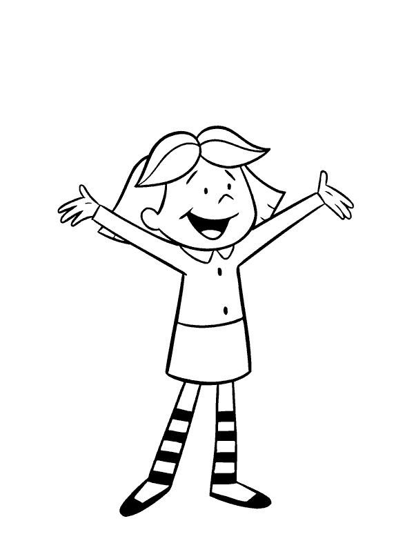 Emily Elizabeth Coloring Page