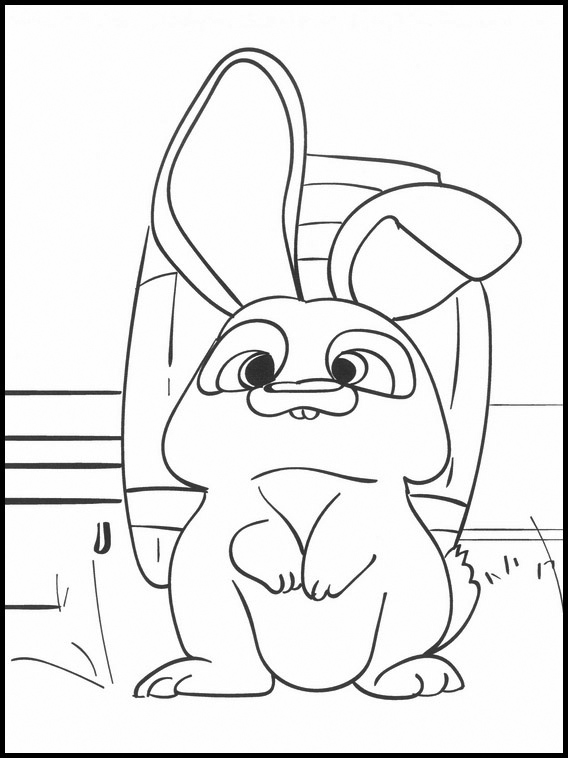 Ferdinand Bunny Coloring Pages