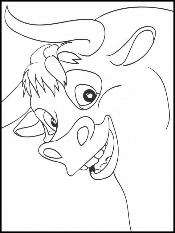 Ferdinand Coloring Page