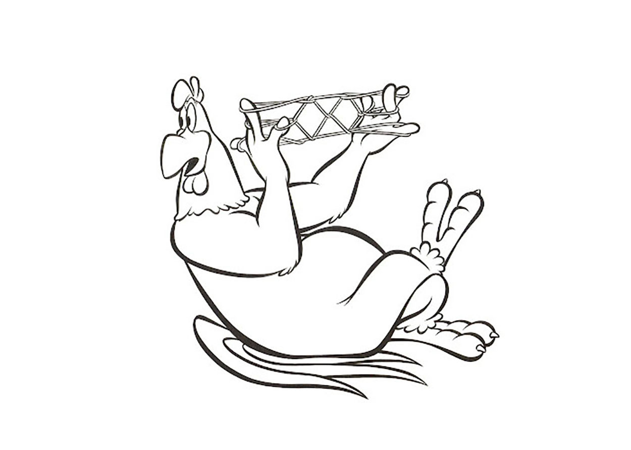 Foghorn Leghorn Coloring Page Printable