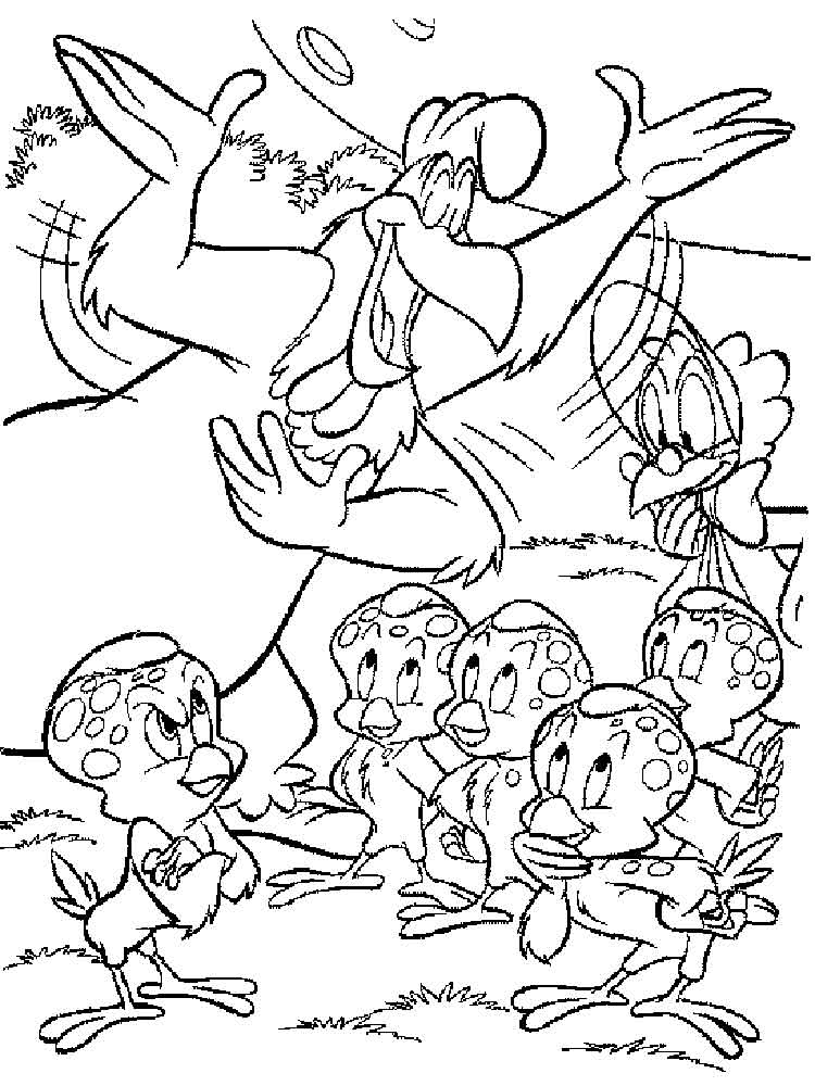 Foghorn Leghorn Coloring Page