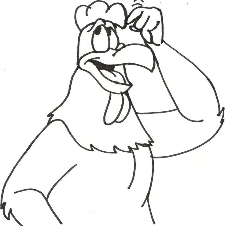 Foghorn Leghorn Coloring Pages