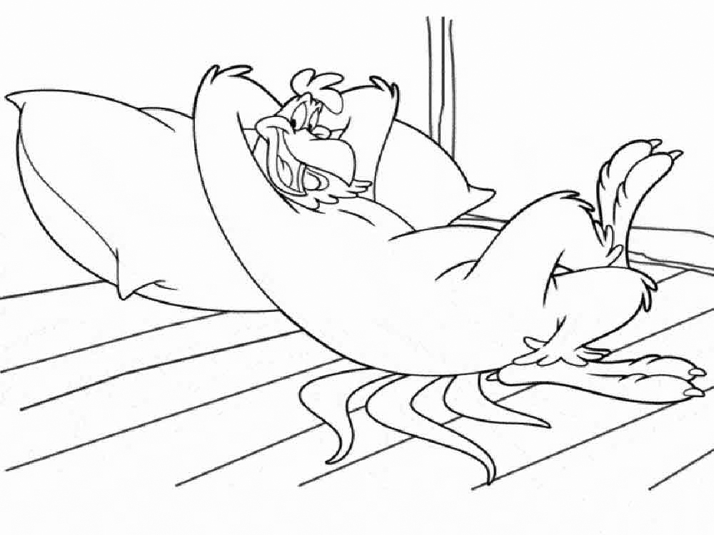 Foghorn Leghorn Printable Coloring Page