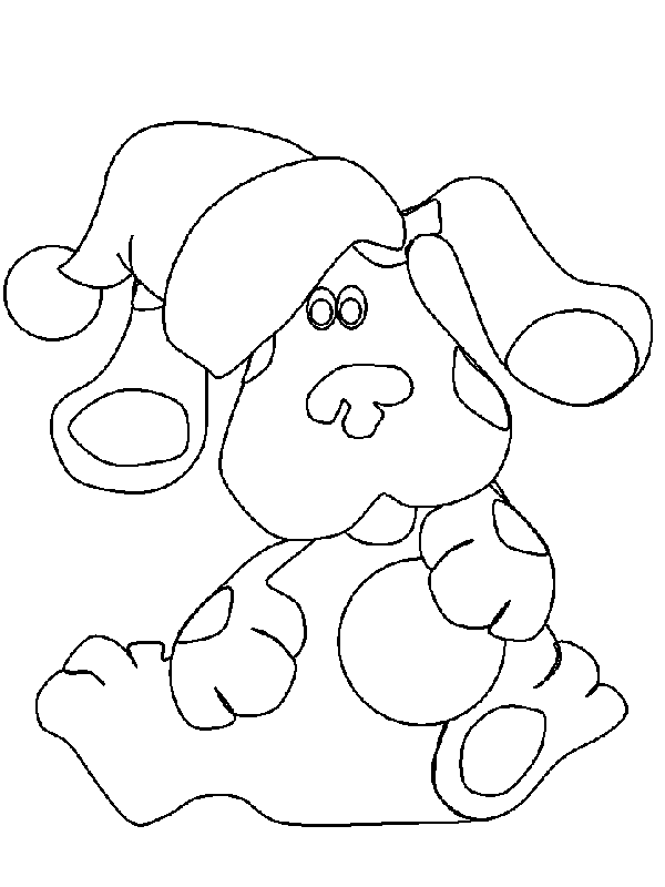 Free Blues Clues Coloring Pages For Kids