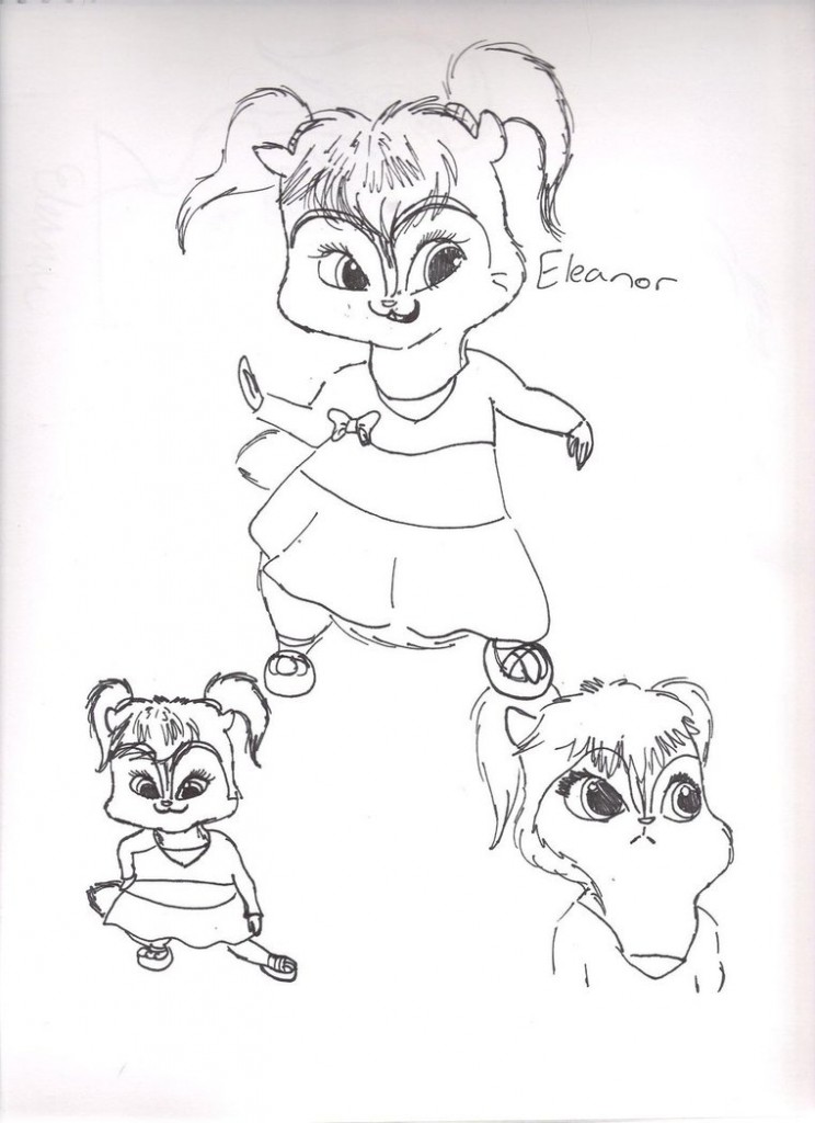 Free Chipettes Coloring Pages