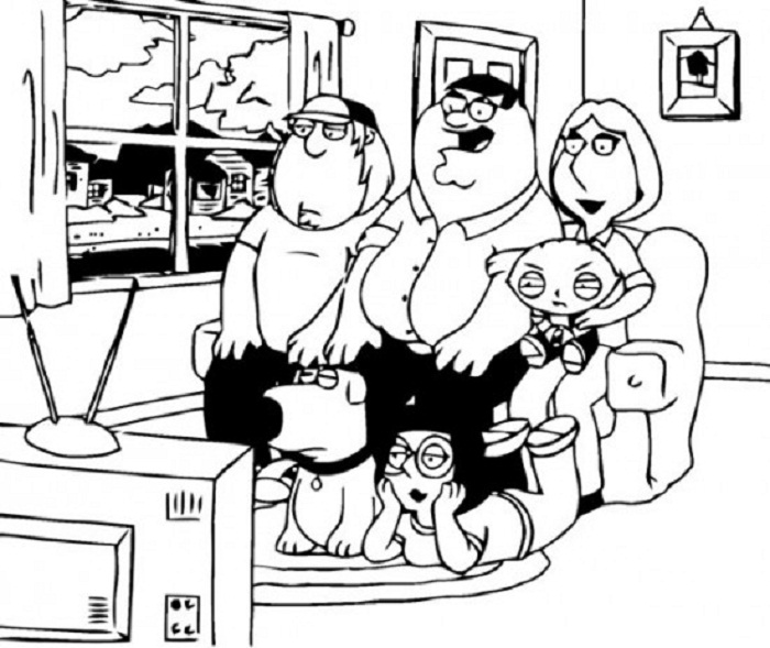 Free Family Guy Coloring Pages