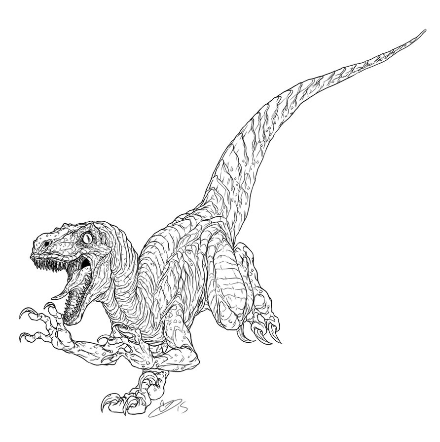 Free Jurassic World Dinosaur Coloring Pages