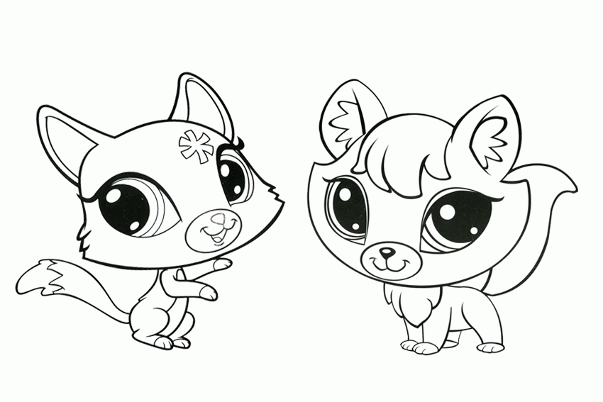 Free Littlest Pet Shop Coloring Pages