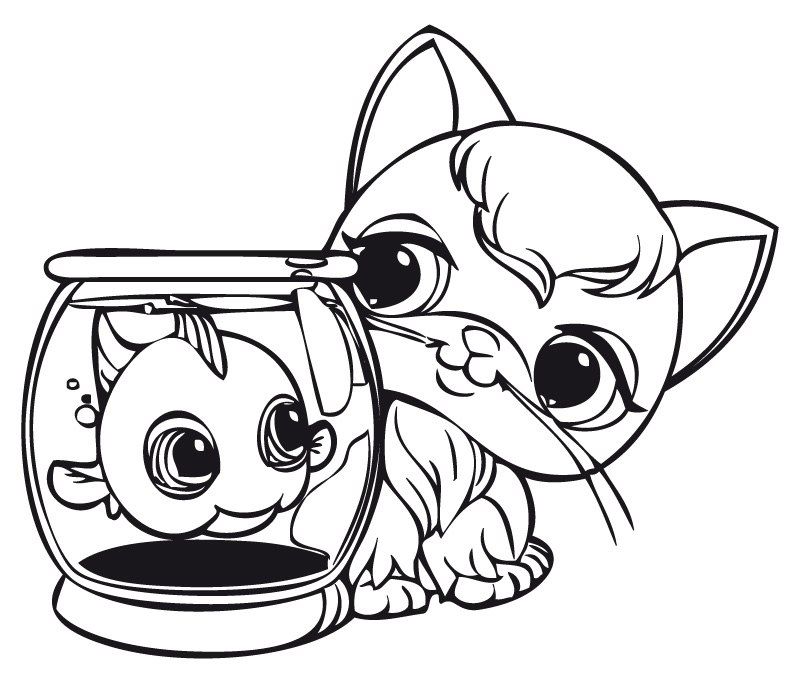 Free Littlest Pet Shop Coloring Pages