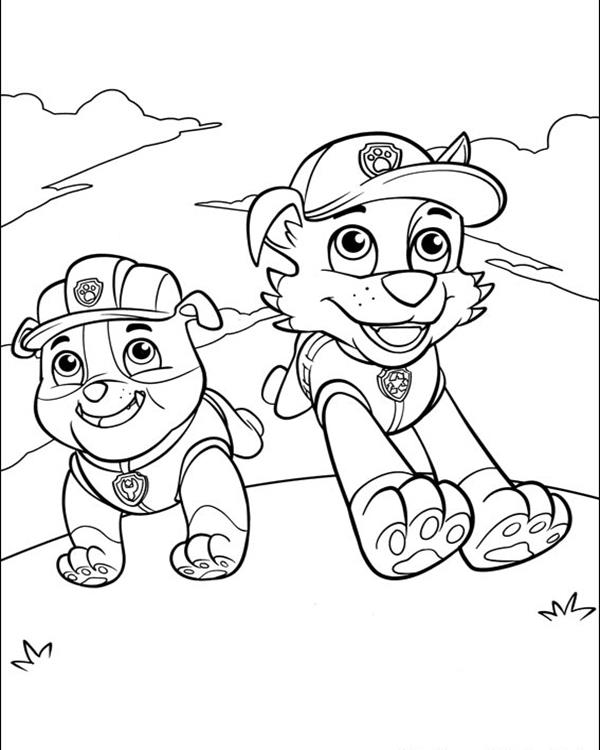 Free Paw Patrol Coloring Pages Printables