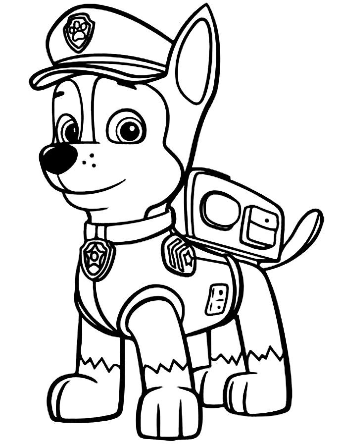 Free Paw Patrol Coloring Pages