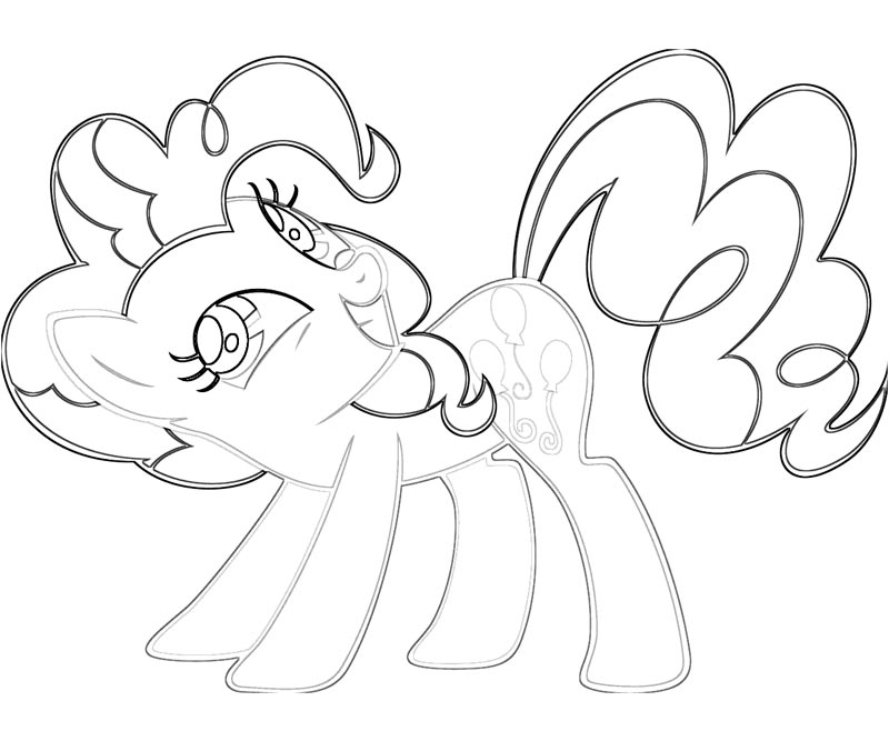 Free Pinkie Pie Coloring Pages