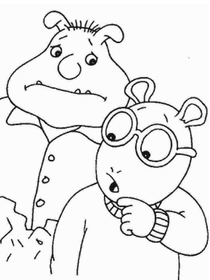 Free Printable Arthur Coloring Pages
