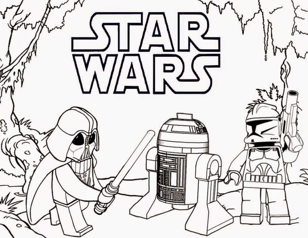 Free Printable Lego Star Wars Coloring Pages