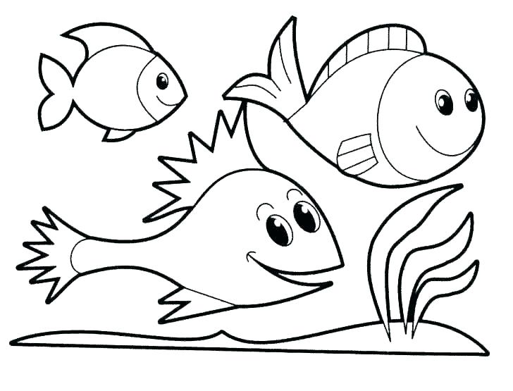 Free Printable Ocean Animals Coloring Page