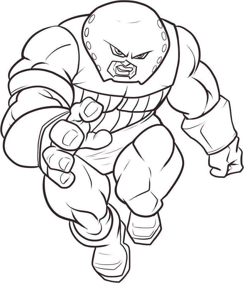 Free Superhero Coloring Page Printables