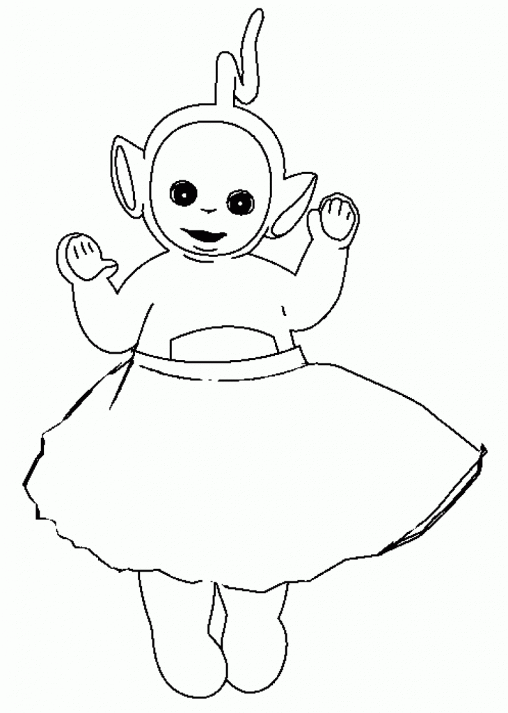 Free Teletubbies Coloring Pages