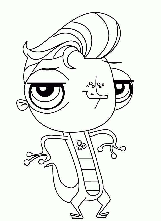 Free to Print - LPS Coloring Page