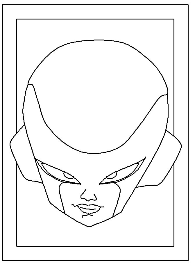 Frieza - Dragon Ball Z Coloring Pages