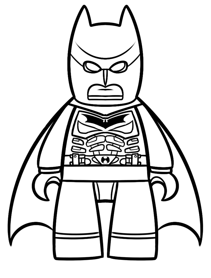 Fun Lego Batman Coloring Pages