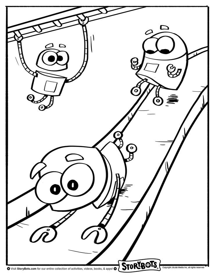 Fun Storybots Coloring Pages