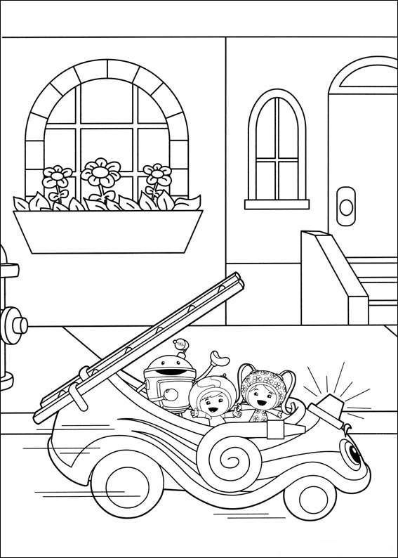 Fun Team Umizoomi Coloring Pages