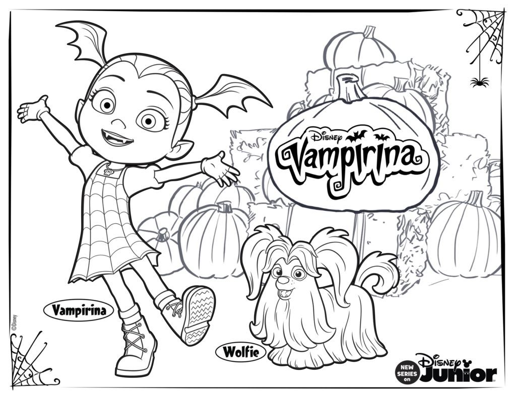 Fun Vampirina Coloring Pages