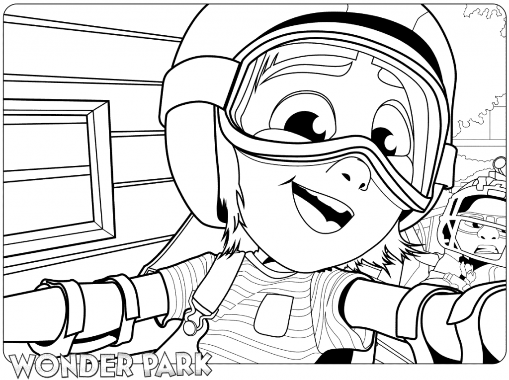 Fun Wonder Park Coloring Pages