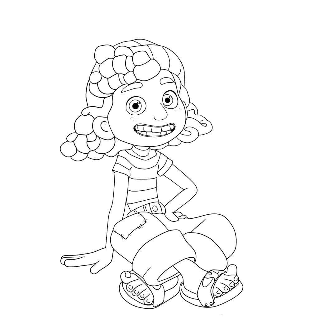 Giulia Coloring Page