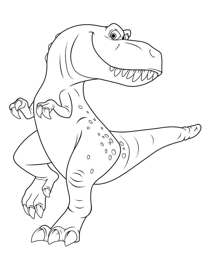 Good Dinosaur Coloring Page