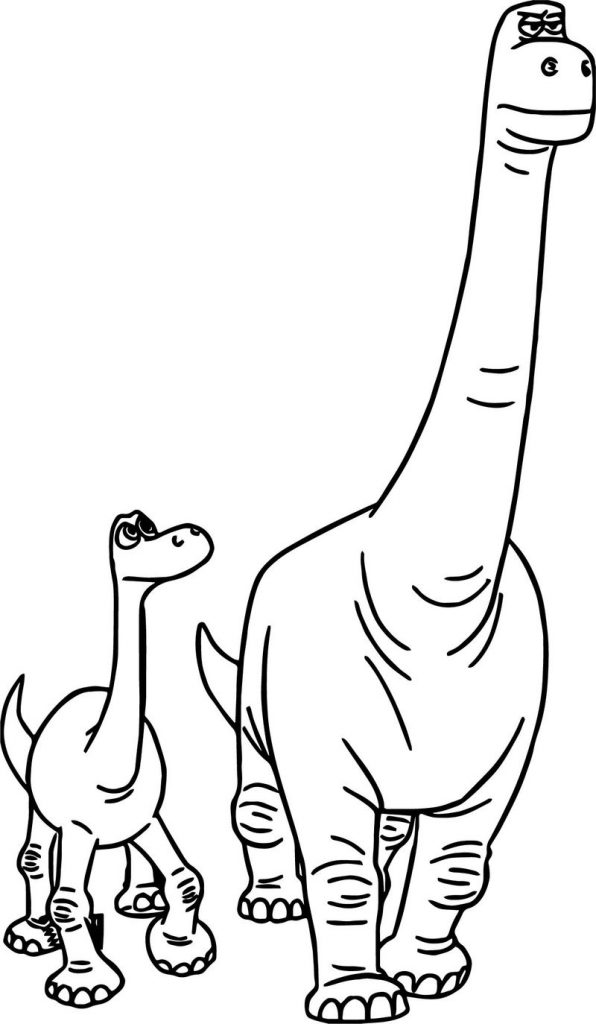 Good Dinosaur Coloring Pages