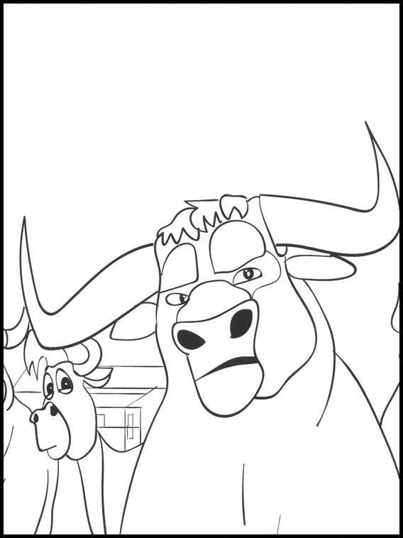 Guapo Ferdinand Coloring Pages