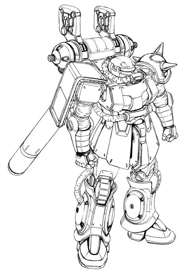 Gundam Coloring Pages