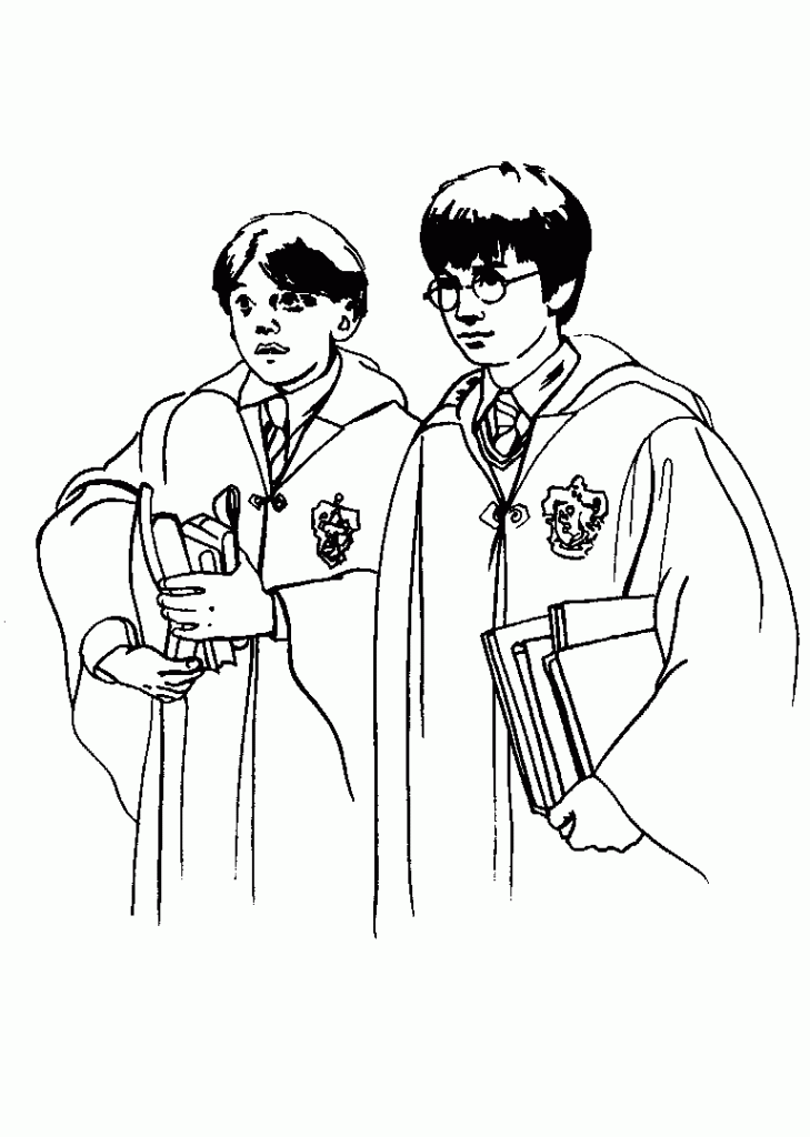 Harry Potter Coloring Book Pages