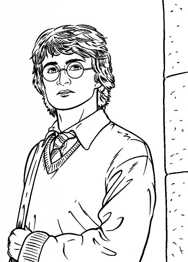 Harry Potter Coloring Pages Images