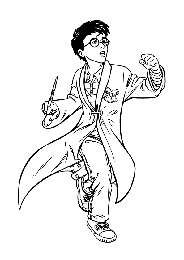 Harry Potter Printable Coloring Pages