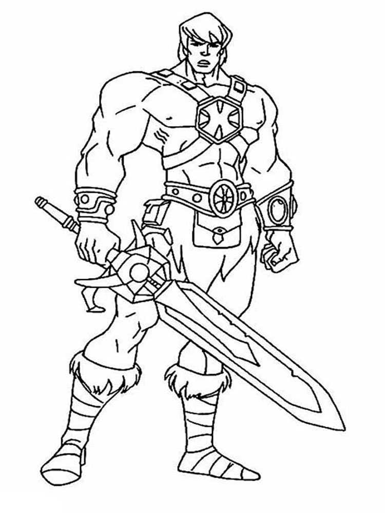 He Man Coloring Pages