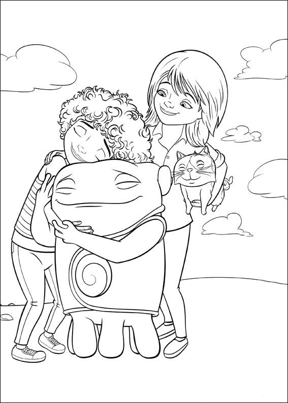 Home Coloring Page Printables