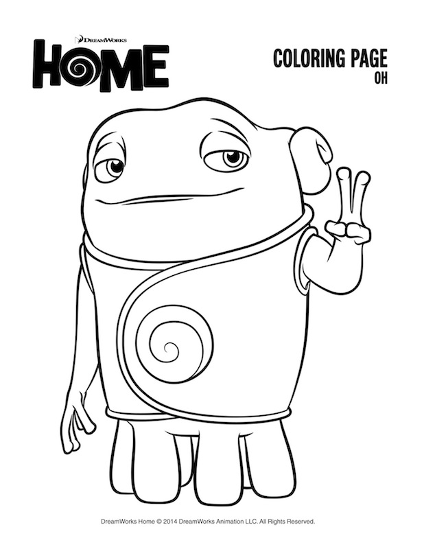 Home Coloring Pages Printable