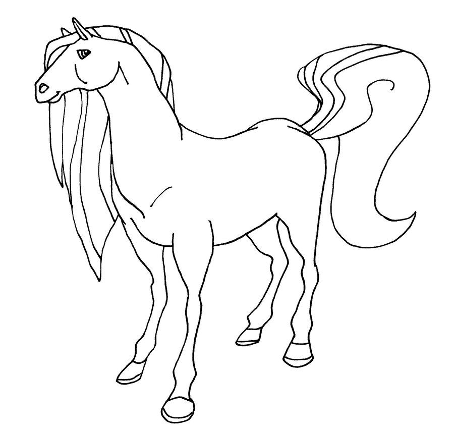 Horseland Coloring Pages Printable