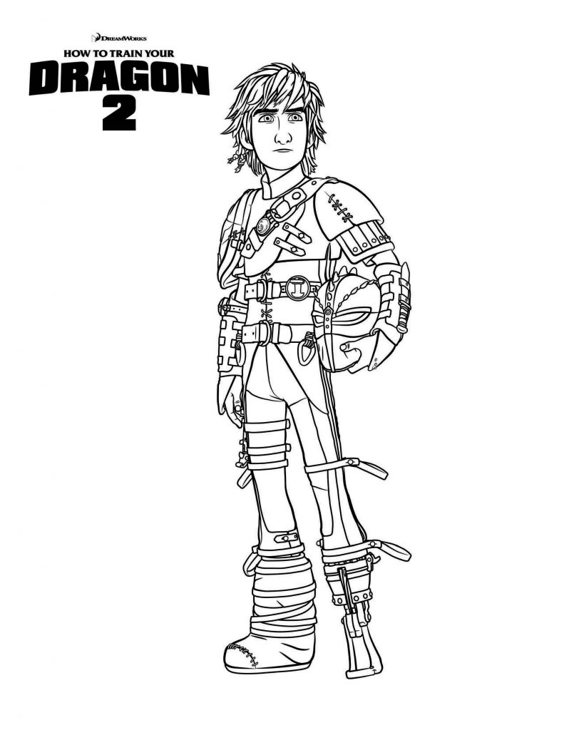 How to Train Your Dragon 2 Coloring Page