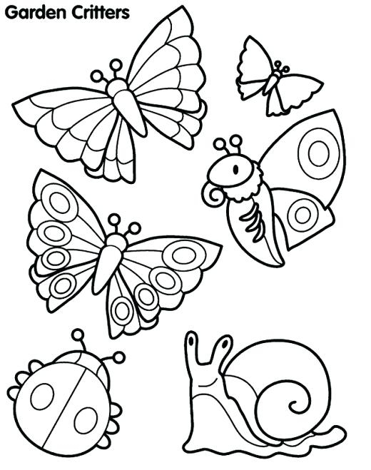 Insects Coloring Page