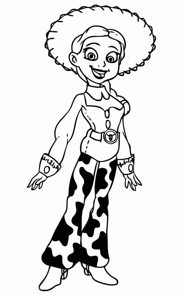 Jessie Toy Story Printable Coloring Pages
