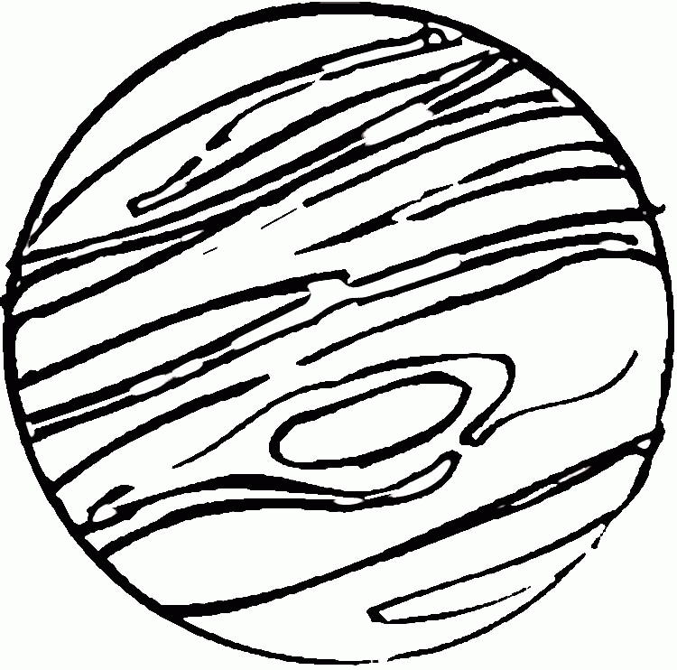 Jupiter Coloring Pages